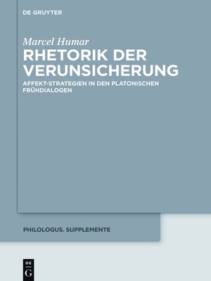 cover image of Rhetorik der Verunsicherung